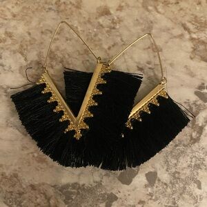 Fringe earrings